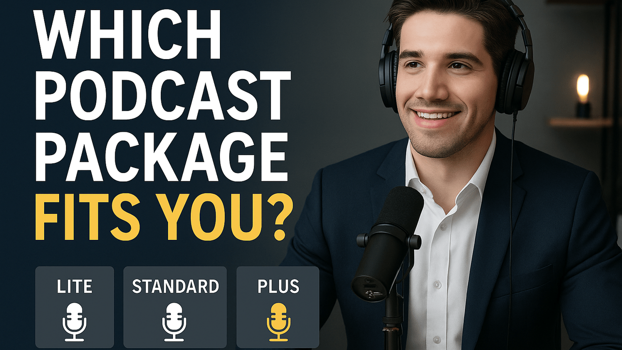 Podcast Production Packages Explained: Find the Best Service for Your Show | Graystoke Networks